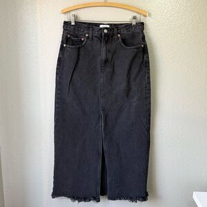 Pistola Charcoal Denim Jean Skirt